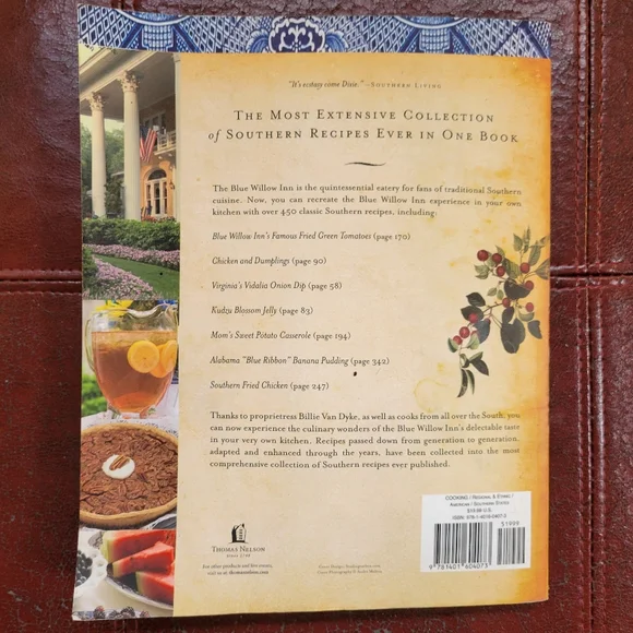 The Blue Willow Inn Bible of Southern Cooking Cookbook~ GUC ~ FINAL PRICE - Picture 2 of 16